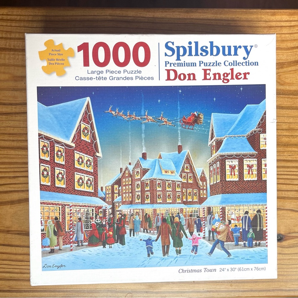 1000 Piece Spilsbury “Christmas Town” Puzzle